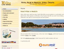 Tablet Screenshot of en.hotelhilde.com